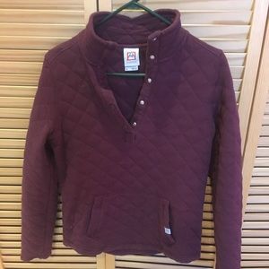 Quilted avalanche sweater